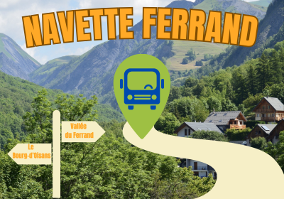 Navette Gratuite Le Bourg-d’Oisans – Vallée du Ferrand