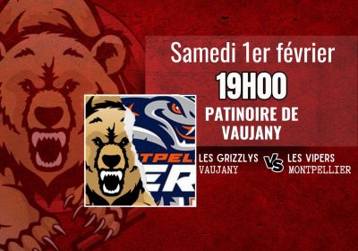 Match de Hockey des “Grizzlys de Vaujany” – D2