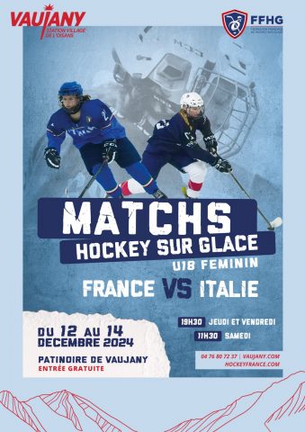 Hockeytoernooi – Frankrijk VS Italië_Vaujany