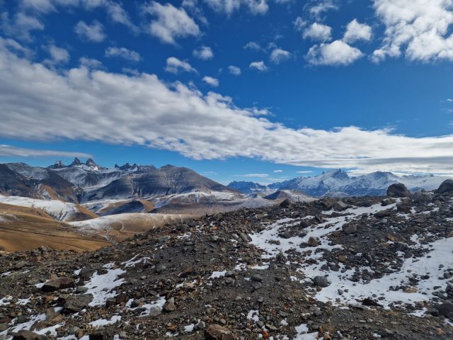 De Aiguilles d’Arves tegenover de Meije