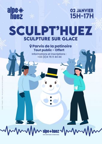 Sculpte Huez_Alpe d’Huez