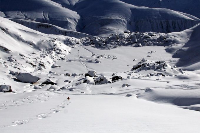 Ski hors-piste – Grand sablat